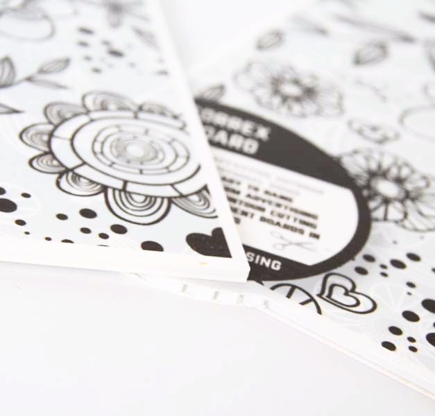 contour cutting correx boards