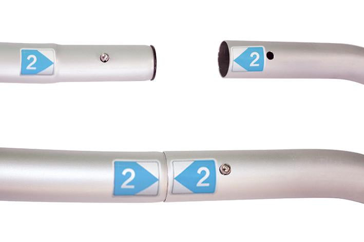 Fabrink TEXStyle Swirl Convolve Fabric Banner Stands