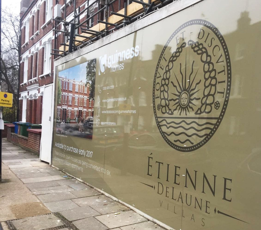 advertising hoarding building site hoardings