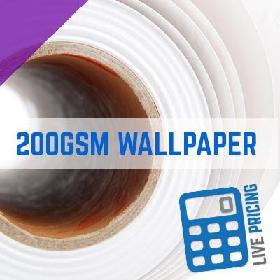 WALLPAPER - 200GSM SOFT MATTE FINISH WALLPAPER PRINTING