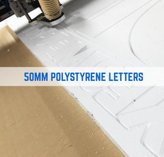 POLYSTYRENE LETTERS, CNC POLYSTYRENE LETTERS