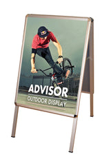 ADVISOR ABOARD STREET SIGN PAVEMENT SIGN A-BOARD