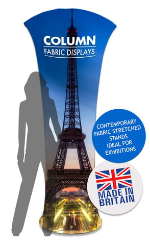 Fabrink Column Icon TEXstyle Fabric Exhibition Promotional Banner Stand