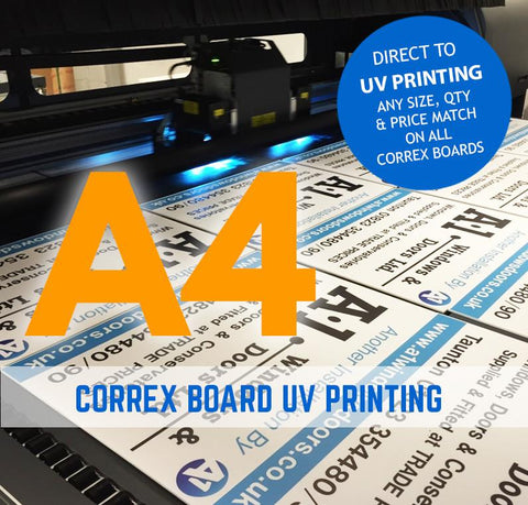 A4 Correx Signs, Advertising Signs, Lamp Post Signs - Group101