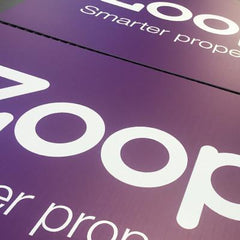 A4 lamp post signs 