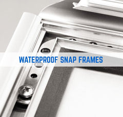 COSIMINA WATERPROOF POSTER ADVERTISING SNAP FRAMES AVAILABLE IN 25MM & 32MM