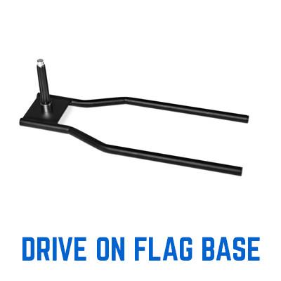 Wind Flag Base System - Drive on Car Base