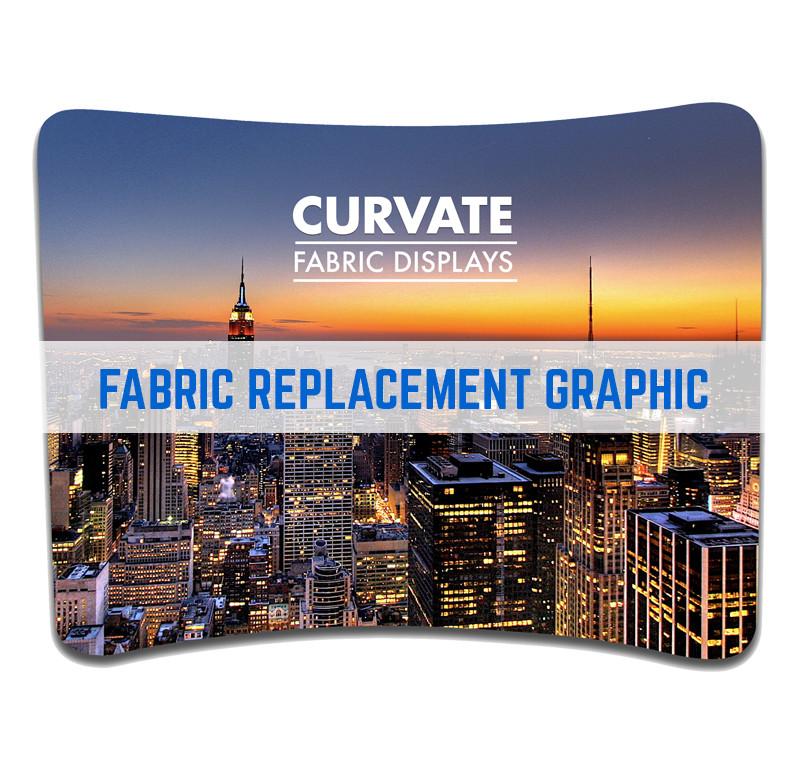 FABRIC GRAPHIC REPLACEMENT TEXSTYLE CURVE CURVATE FABRIC STAND