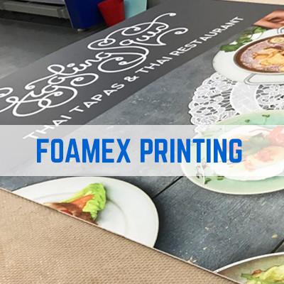 FOAMEX PRINTING, FOAM PVC, TRADE FOAMEX PRINTING