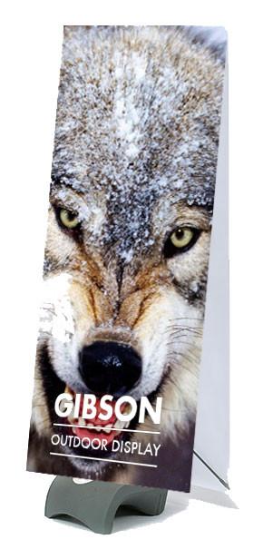 Gibson Outdoor Banner Display Double Sided - 2100mm x 800mm