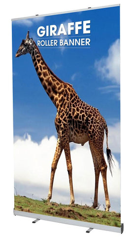 Giraffe Roller Banner - Super Tall 3m High Exhibition Event Roller Banner Stand - 850, 1000, 1200, 1500 & 2000mm Wide