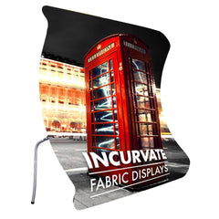 FABRINK TEXSTYLE CONCAVE INCURVATE FABRIC DISPLAY STAND