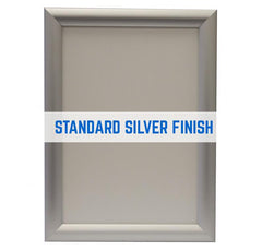 JUPITER SILVER 25MM SNAP FRAMES POSTER FRAMES ADVERTISING FRAMES