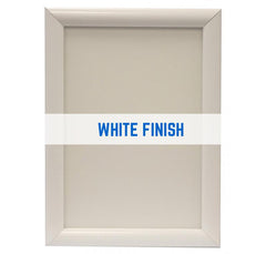 JUPITER WHITE 25MM SNAP FRAMES POSTER FRAMES ADVERTISING FRAMES