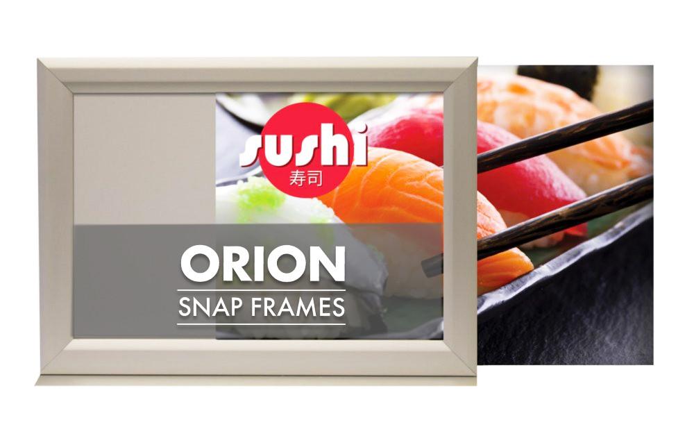 ORION 25MM DOUBLE SIDED COUNTER SLIDE IN POSTER STAND