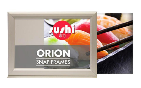 ORION 25MM DOUBLE SIDED COUNTER SLIDE IN POSTER STAND