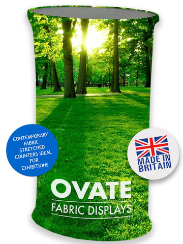 TEXSTYLE OVAL OVATE FABRIC COUNTER