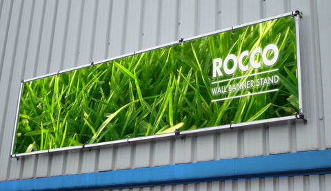 Rocco Outdoor Wall Banner Frame System