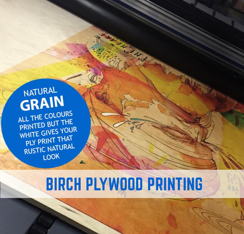 BIRCH PLYWOOD PRINTING