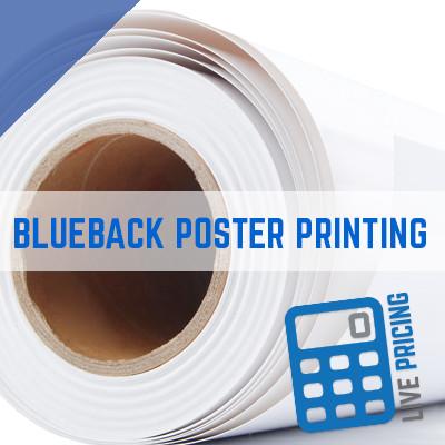 Blue Back 120 gsm Billboard Poster Printing