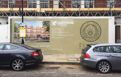 building site hoarding printing london