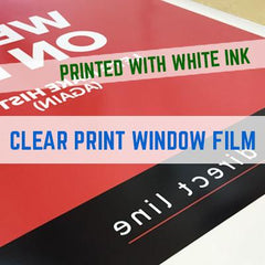 WINDOW GRIP ULTRA CLEAR FILM PRINTING