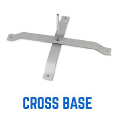 Wind Flag Base System - Cross Base