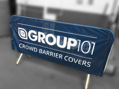 Event and Crowd Control Barrier Branding 