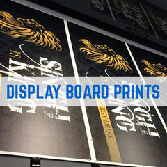 LIBRA GREY CENTRED DISPLAY BOARD PRINTING