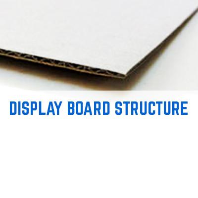 LIBRA GREY CENTRED DISPLAY BOARD PRINTING