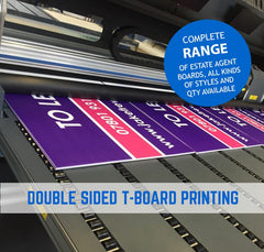 ESTATE AGENT BOARDS, ESTATE AGENT BOARD PRINTING, ESTATE AGENT BOARD PRINTERS