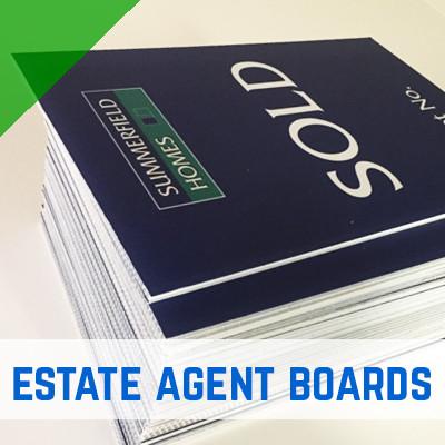 ESTATE AGENT BOARD PRINTING