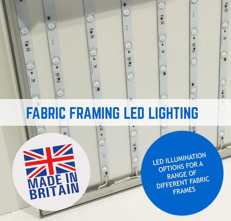 TENSION FABRIC FRAME LED