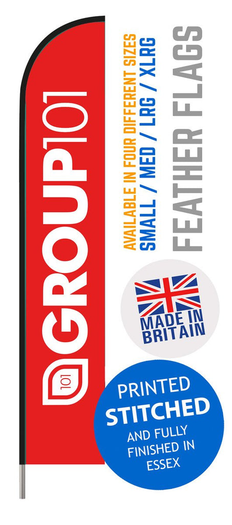 Feather Flag, Advertising Flags, Promotional Flags, Trade Prices, Made in the UK