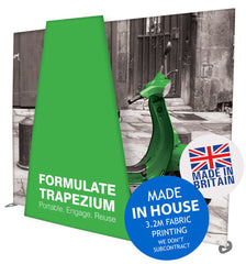 Formulate Trapezium Extension for Formulate Horizontal Straight Wall