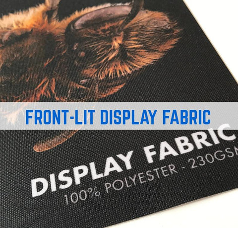 FRONTLIT DISPLAY FABRIC - 260gsm - 100% Polyester Knitted Textile