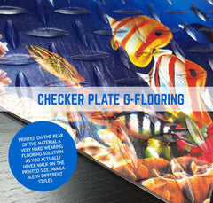 PRINTED FLOOR GRAPHICS G-FLOOR - FLEXIBLE 2MM THICK FLOORING