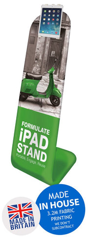 Ipad Fabric Exhibition Promotional Banner Stand