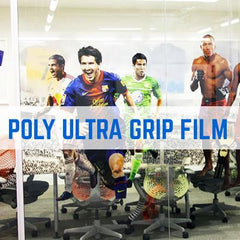 WINDOW GRIP ULTRA CLEAR FILM PRINTING