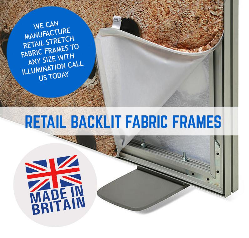 FREE STANDING TENSION FABRIC FRAMES