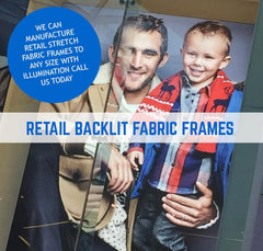 PRODUCED AT ANY SICENSION FABRIC FRAMES