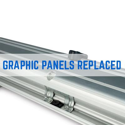 Roller Banner Graphic Panel Replacement