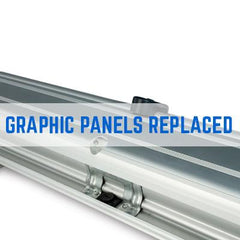 Roller Banner Graphic Panel Replacement