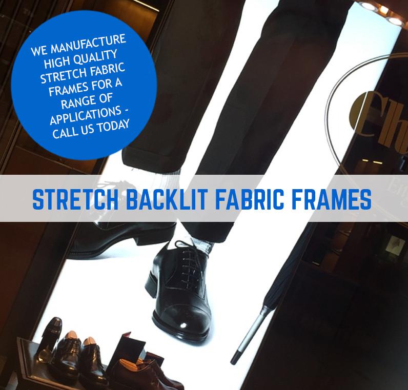 TENSION FABRIC FRAME BACKLIT FABRIC PRINTING